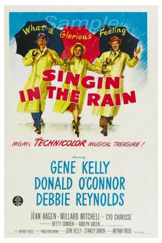 Poster of Singin' in the Rain (1952)