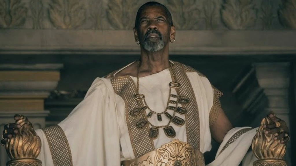 Gladiator 2, Denzel Washington as Macrinus