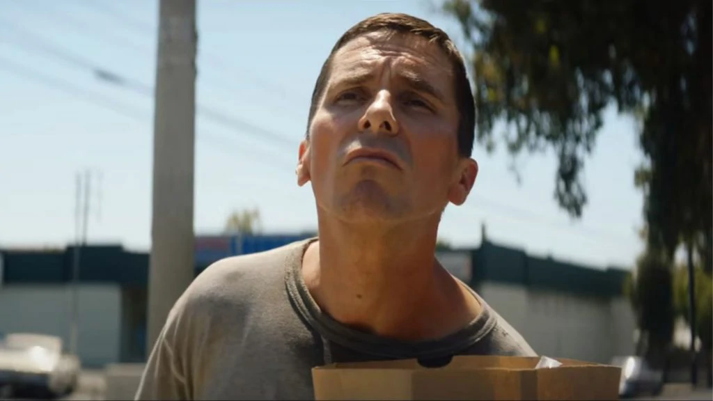 Christian bale in Ford v Ferrari (2019)