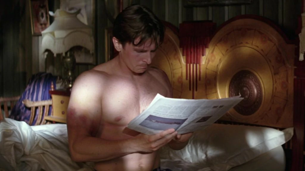 Christian bale in The Dark Knight