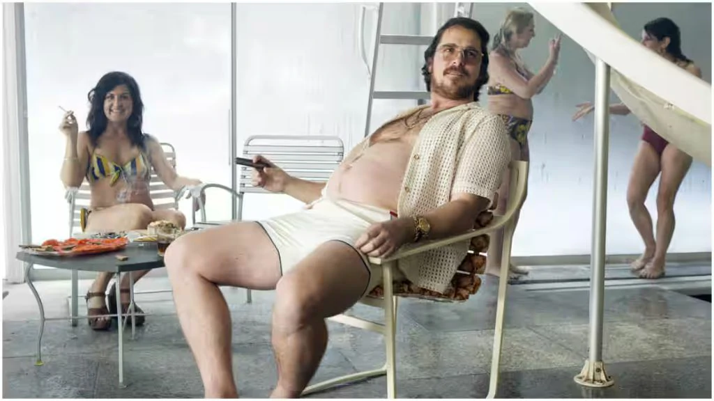 Christian bale in American Hustle (2013)