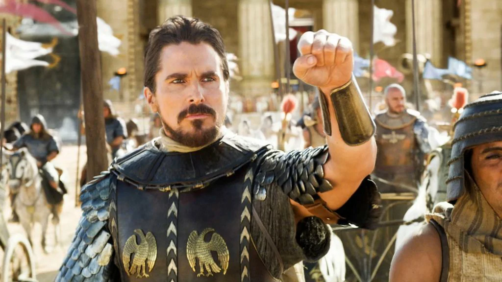 Christian bale in Exodus: Gods and Kings (2014)